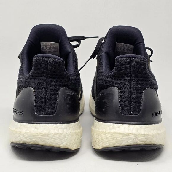 Adidas UltraBoost 4.0 Mens Sz 8.5 DNA Running Shoes Black Gold FY9316 Pre-owned - Picture 7 of 10